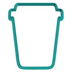 Вырубка пластиковая LUBIMOVA Стаканчик кофе LC-00008656