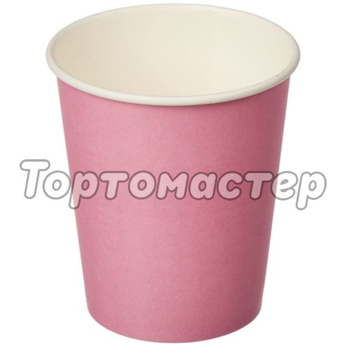 Стакан Розовый 350 мл 10 шт 