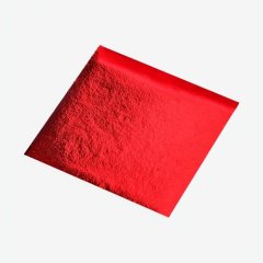 Поталь листовая непищевая Красная 8х8,5 см 5 шт 