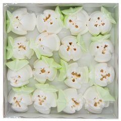 Сахарное украшение безе Тюльпаны Белый 60 г ТК004