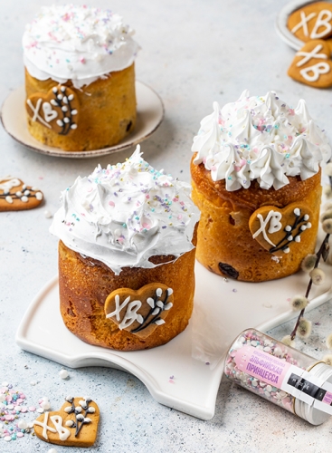 Кулич на желтках Кулич на желтках