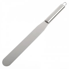 Лопатка (спатула) прямая с металлической ручкой 20 см