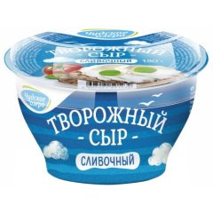 Сыр творожный сливочный Чудское озеро 60% 150 г* без маркировки, 125 ₽ Сыр творожный сливочный Чудское озеро 60% 150 г* без маркировки