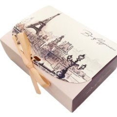 Коробка для сладостей Париж 16,5х11,5х5 см КУ-276