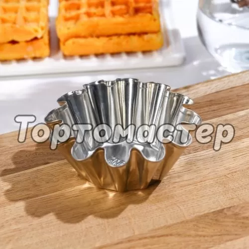 Форма металлическая Кекс D9 H4,1 см 778660