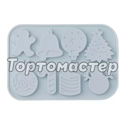 Форма силиконовая "Зимние праздники" 9603691
