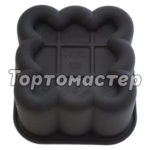 Форма силиконовая для бенто-торта "Квадратик" SА304