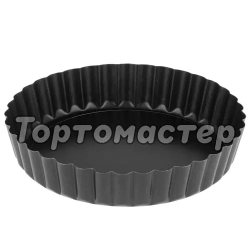 Форма металлическая для выпечки тарта со съёмным дном 13 см 1290697