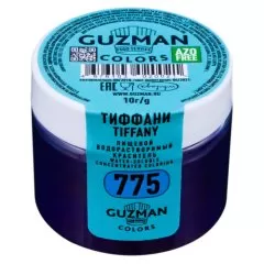 Краситель пищевой сухой водорастворимый GUZMAN "Тиффани 775" 10 г 