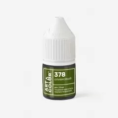 Краситель пищевой гелевый водорастворимый Art Color "Pro 378 Оливковый" 12 мл 378