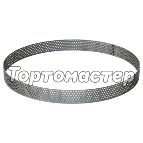 Форма металлическая для выпечки Кольцо перфорированное PEKU H2 D18 см КП/2/18