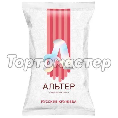 Айсинг сухой гибкий Альтер "Русские кружева" 250 г 7323