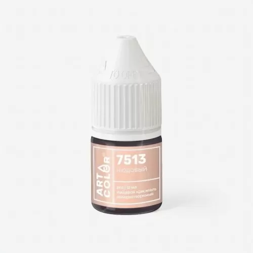 Краситель пищевой гелевый водорастворимый Art Color "Pro 7513 Нюдовый" 12 мл 7513