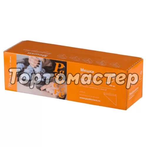 Мешки плотные 55 см 100 шт ForG  CHIEF roll  C 55 C,Pastry Clear 55, Pastry Blue 55, Pastry Green 55