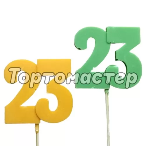 Молд силиконовый для леденцов "23" 1352