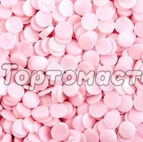 Посыпка кондитерская конфетти "Перламутровый розовый" 0,75 кг tp62943