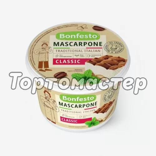 Сыр маскарпоне Bonfesto 78% 500 г без скидки