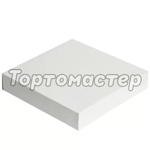 Коробка для сладостей белая 28,5х28,5х6 см ForG SHELF W 285*285*60 A