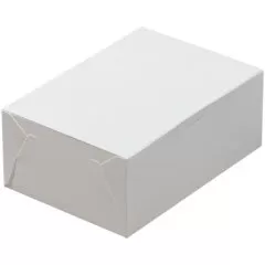 Коробка для сладостей белая 20х14х8 см ForG SIMPLE W 200*140*80 FL