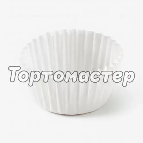 Капсула бумажная Белая D50 H25 1000 шт ForG CAPSULE C W 50*25 G, 7 - 45  W.1000