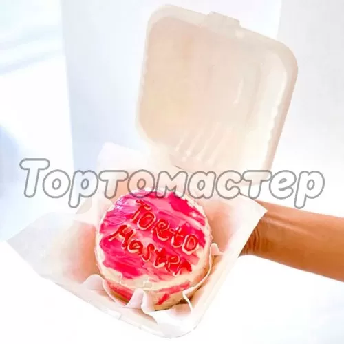Коробка для бенто-торта 15х15х7,6 см 1 шт TBB02