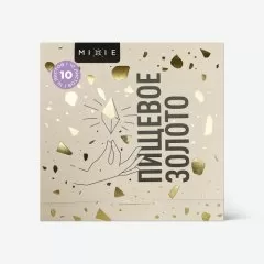 Золото пищевое MIXIE 9,5х9,5 см 10 листов 25094