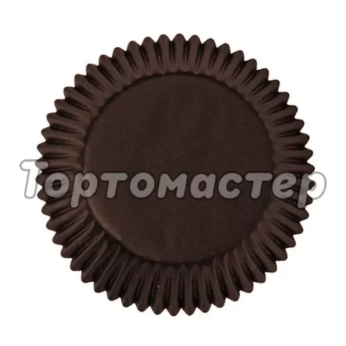 Капсула бумажная Коричневая D50 H30 1000 шт 50*30 кор. G, 7A - 50 BR.1000, Past FBT 7A (brown)