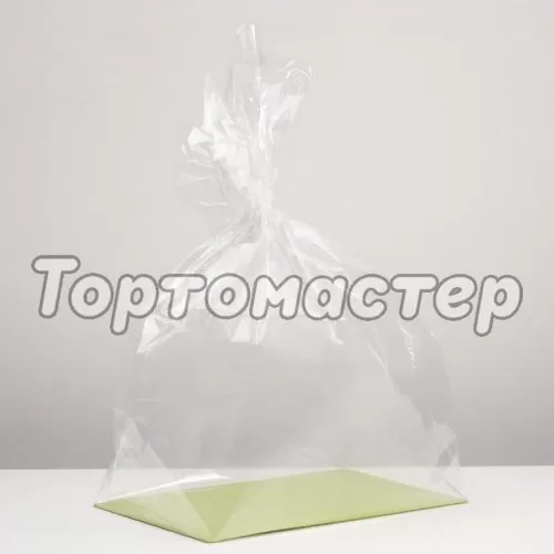 Пакет прозрачный с жёстким дном 6х8 см 5 шт 190514