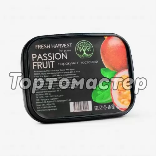 Пюре замороженное Fresh Harvest Маракуйя с косточкой 200 г 