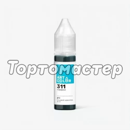 Краситель пищевой гелевый водорастворимый Art Color "Pro 311 Тиффани" 15 мл 