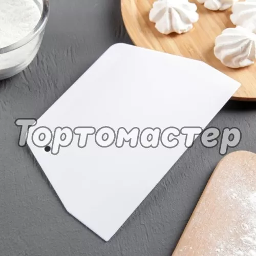 Шпатель пластиковый Трапеция 19 см 1427354, И-6