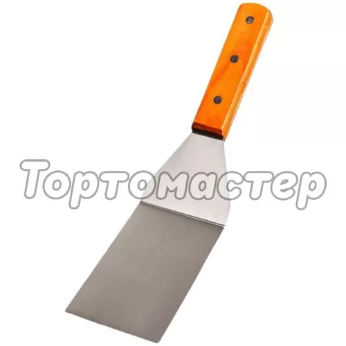 Лопатка металлическая с деревянной ручкой 30,5х7,5 см 1029750